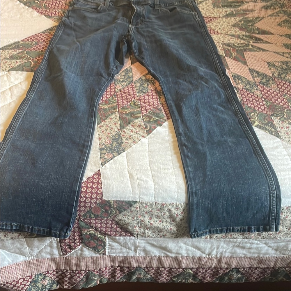 Wrangler Blue Bootcut Jeans Classic Style